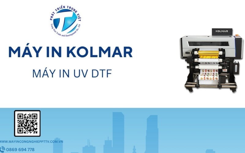Máy in UV DTF Kolmar